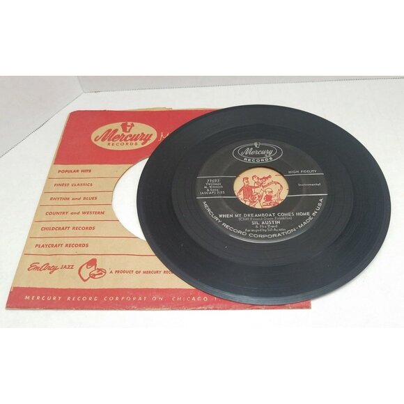 Sil Austin When My Dreamboat Comes Home / Why Not 45 Vinyl 60s Jazz Instrumental - Picture 3 of 6